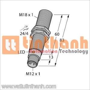 BC5-M18-RP4X-H1141/S250 - Cảm biến điện dung - Turck TT