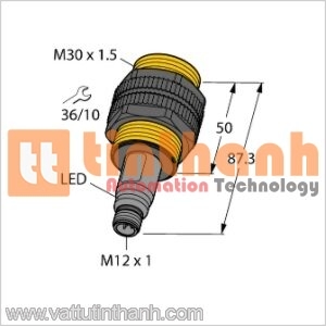 BCT10-S30-UN6X2-H1151 - Cảm biến điện dung - Turck TT