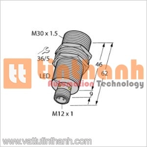 BI10U-MT30-AP6X-H1141 - Cảm biến tiệm cận - Turck TT