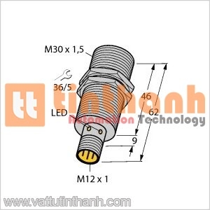 BI15-M30-AN6X - Cảm biến tiệm cận - Turck TT