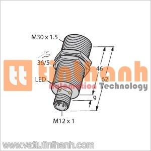 BI15-M30-VN6X - Cảm biến tiệm cận - Turck TT