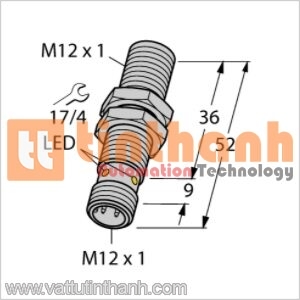 BI2-M12-AN6X-H1141 - Cảm biến tiệm cận - Turck TT