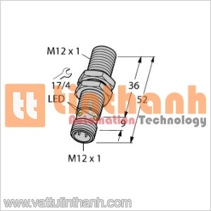 BI2-M12-Y1X-H1141 - Cảm biến tiệm cận - Turck TT