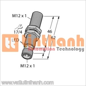 BIM-M12E-AG4X - Cảm biến từ - Turck TT