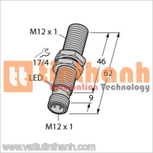 BIM-M12E-AG4X-H1144 - Cảm biến từ - Turck TT