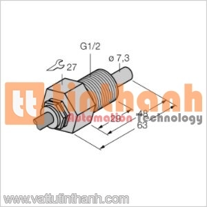 FCS-GL1/2A4-NA - Cảm biến lưu lượng - Turck TT