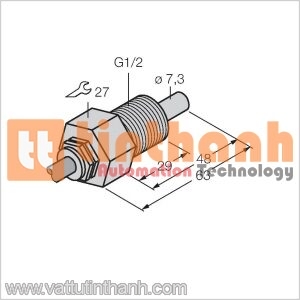 FCS-GL1/2A4-NA/D100 - Cảm biến lưu lượng - Turck TT