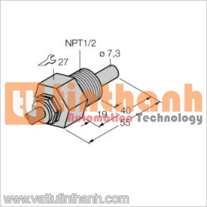 FCS-N1/2A4-NAEX - Cảm biến lưu lượng - Turck TT