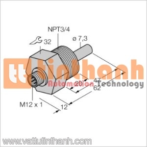 FCS-N3/4A4-NA-H1141 - Cảm biến lưu lượng - Turck TT