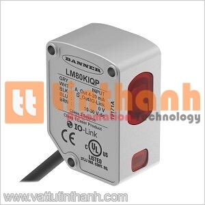 LM80KIQP | 3807393 - Cảm biến đo khoảng cách Laser - Banner TT