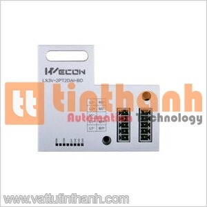 LX3V-2PT2DAI-BD - Mô đun PLC 4 channel Function PT/TC - Wecon TT