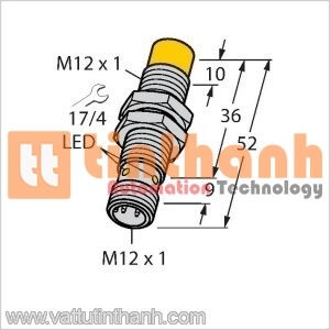 NI10U-MT12-AP6X-H1141 - Cảm biến tiệm cận - Turck TT