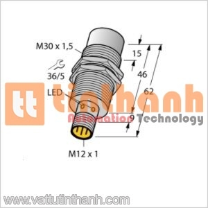 NI30U-MT30-AP6X-H1141 - Cảm biến tiệm cận - Turck TT