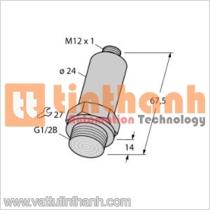 PT025R-29-LI3-H1140 - Bộ chuyển đổi áp suất - Turck TT