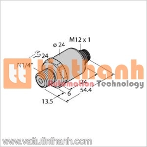 PT100PSIG-1003-U1-H1144 - Bộ chuyển đổi áp suất - Turck TT