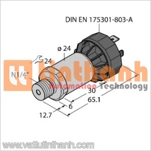 PT100PSIG-2003-I2-DA91 - Bộ chuyển đổi áp suất - Turck TT