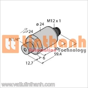 PT100PSIG-2003-I2-H1144 - Bộ chuyển đổi áp suất - Turck TT