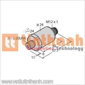 PT100PSIG-2005-U3-H1143 - Bộ chuyển đổi áp suất - Turck TT