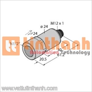 PT100PSIG-2017-I2-H1141/X - Bộ chuyển đổi áp suất - Turck TT