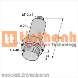 PT100R-26-LI3-H1140 - Bộ chuyển đổi áp suất - Turck TT