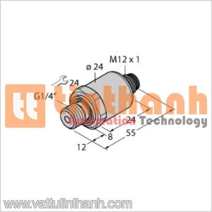 PT10A-1004-U1-H1143/X - Cảm biến áp suất - Turck TT