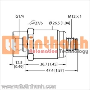 PT10R-1001-U1-H1141/X - Bộ chuyển đổi áp suất - Turck TT