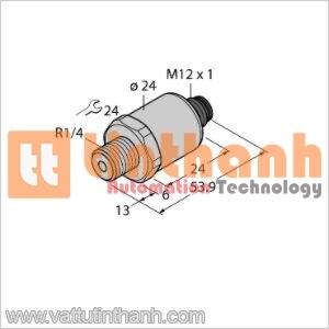 PT10R-1010-U3-H1143 - Bộ chuyển đổi áp suất - Turck TT