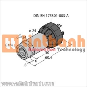 PT10R-2001-I2-DA91 - Bộ chuyển đổi áp suất - Turck TT