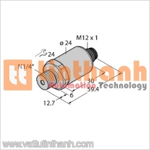 PT10R-2003-I2-H1143 - Bộ chuyển đổi áp suất - Turck TT