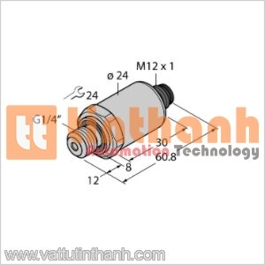 PT10R-2004-I2-H1141 - Bộ chuyển đổi áp suất - Turck TT