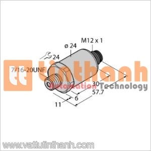 PT130PSIV-2005-I2-H1141 - Bộ chuyển đổi áp suất - Turck TT