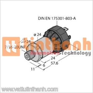 PT150PSIG-1005-I2-DA91 - Bộ chuyển đổi áp suất - Turck TT