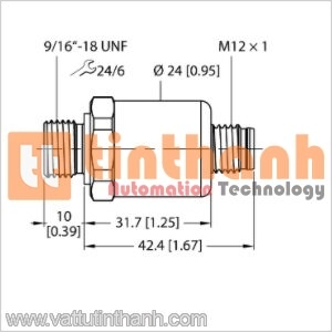 PT150PSIG-1121-I2-H1143 - Bộ chuyển đổi áp suất - Turck TT