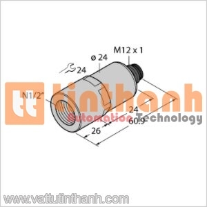 PT15PSIG-1017-I2-H1143 - Bộ chuyển đổi áp suất - Turck TT