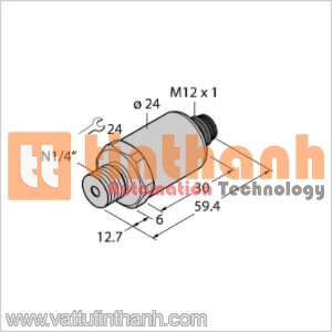 PT15PSIV-2003-I2-H1143 - Bộ chuyển đổi áp suất - Turck TT