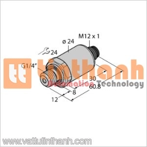 PT15V-2004-U2-H1143 - Bộ chuyển đổi áp suất - Turck TT