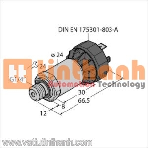 PT160R-2004-I2-DA91/X - Bộ chuyển đổi áp suất - Turck TT