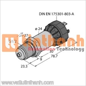 PT160R-2008-U1-DA91 - Bộ chuyển đổi áp suất - Turck TT