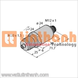 PT160R-2020-I2-H1143 - Bộ chuyển đổi áp suất - Turck TT