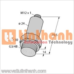 PT160R-29-LI3-H1140 - Bộ chuyển đổi áp suất - Turck TT