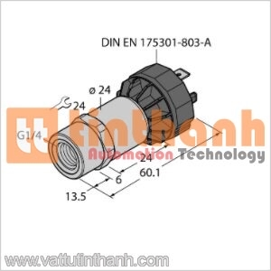 PT16R-1001-I2-DA91 - Bộ chuyển đổi áp suất - Turck TT