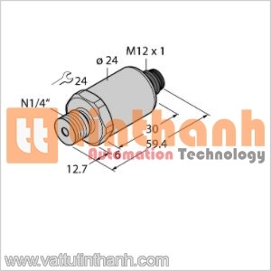 PT16R-2003-IX-H1143 - Bộ chuyển đổi áp suất - Turck TT