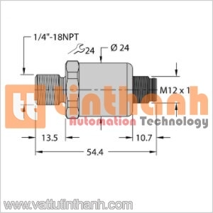 PT1R-1103-U3-H1143 - Bộ chuyển đổi áp suất - Turck TT