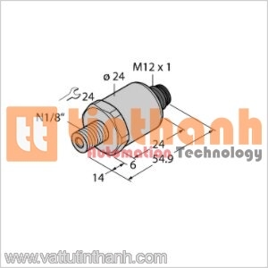 PT20PSIG-1014-I2-H1141 - Bộ chuyển đổi áp suất - Turck TT