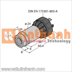 PT250R-2001-I2-DA91/X - Bộ chuyển đổi áp suất - Turck TT