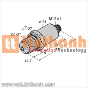 PT250R-2008-I2-H1141 - Bộ chuyển đổi áp suất - Turck TT