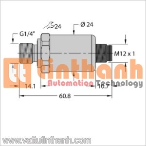 PT250R-2104-I2-H1143 - Bộ chuyển đổi áp suất - Turck TT