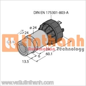 PT25R-1001-I2-DA91/X - Bộ chuyển đổi áp suất - Turck TT