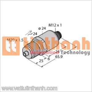 PT25R-1020-I2-H1143 - Bộ chuyển đổi áp suất - Turck TT