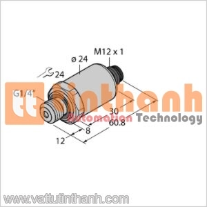 PT25R-2004-I2-H1141 - Bộ chuyển đổi áp suất - Turck TT